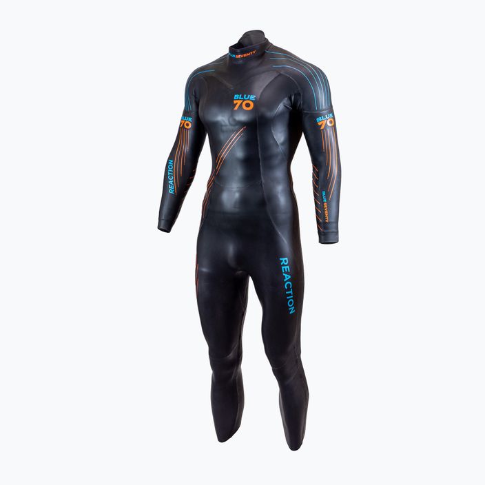 Men's triathlon wetsuit BlueSeventy Reaction 2022 BL256 black 2