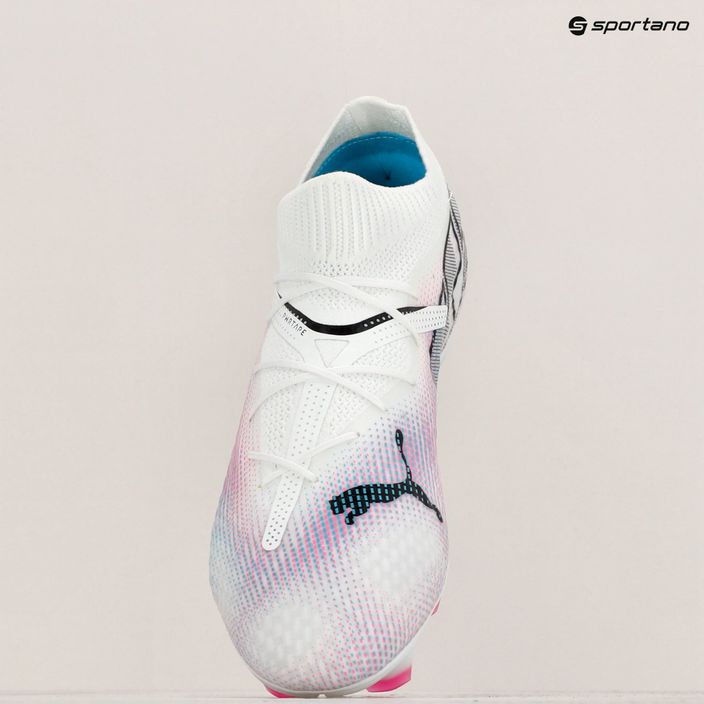 PUMA Future 7 Pro FG/AG football boots puma white/puma black/poison pink 17