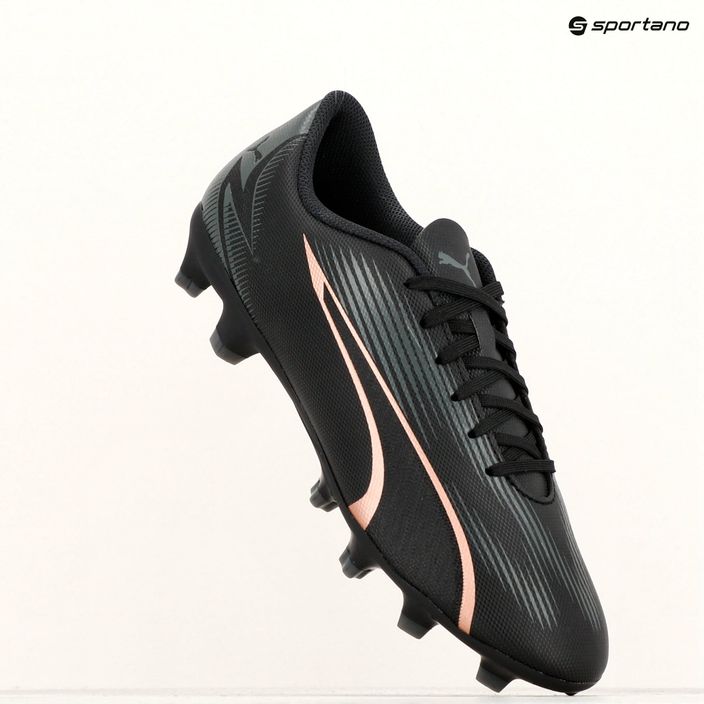 PUMA Ultra Play FG/AG football boots puma black/copper rose 10