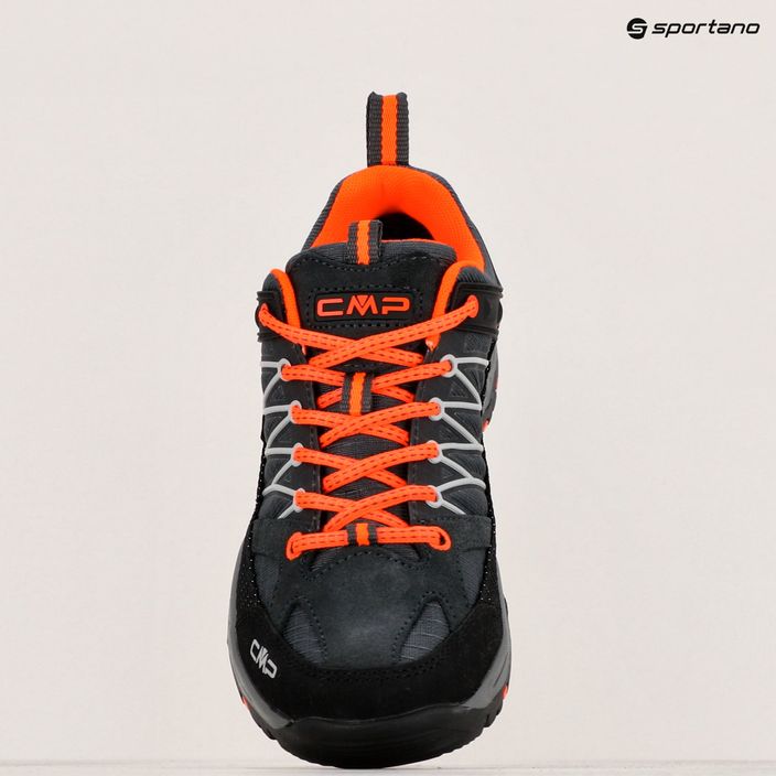 CMP children's trekking boots Rigel Low Wp anthracite/flash orange 9