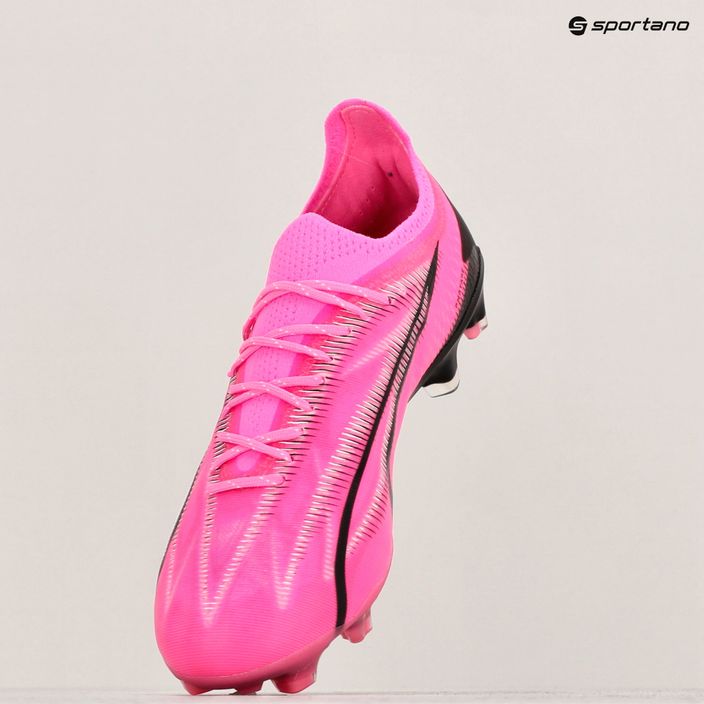 PUMA Ultra Play FG/AG football boots poison pink/puma white/puma black 9