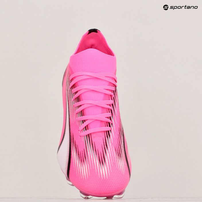 PUMA Ultra Match FG/AG football boots poison pink/puma white/puma black 18