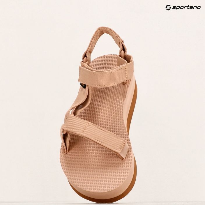 Teva Flatform Universal maple sugar/lion women's sandals 10