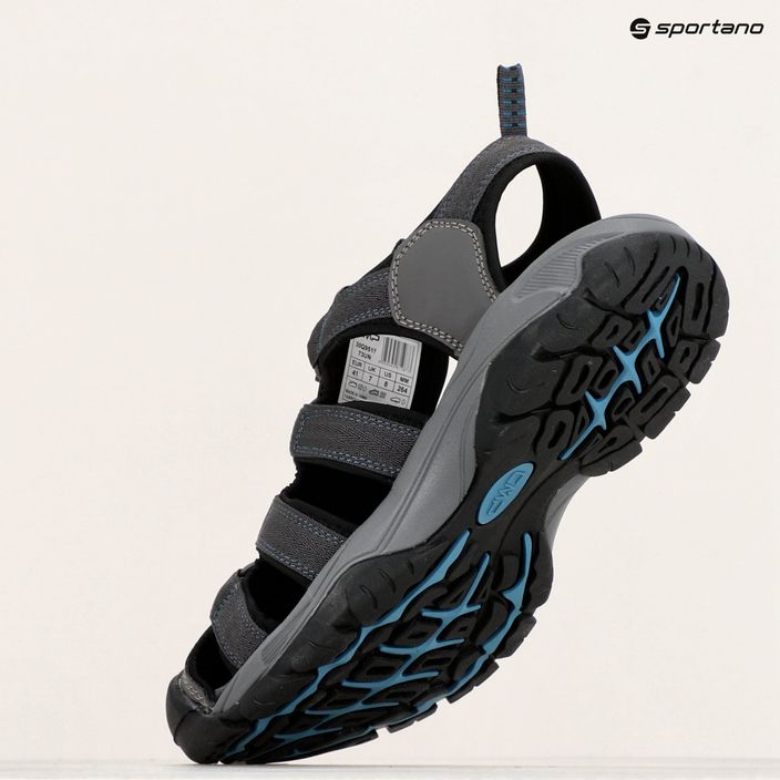 Men's CMP Sahiph dark/grey trekking sandals 10