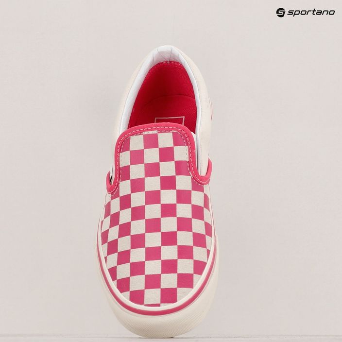 Vans Classic Slip-On shoe pink/true white 10