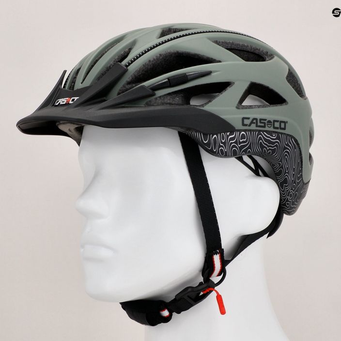 CASCO Activ 2 pathfinder/green bicycle helmet 3
