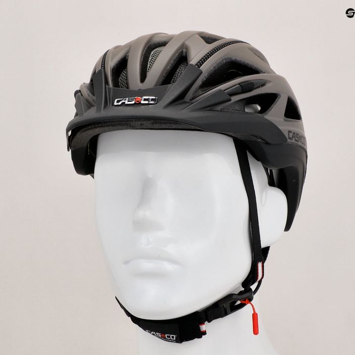 CASCO Activ 2 bicycle helmet warmgrey/mlack matt 3