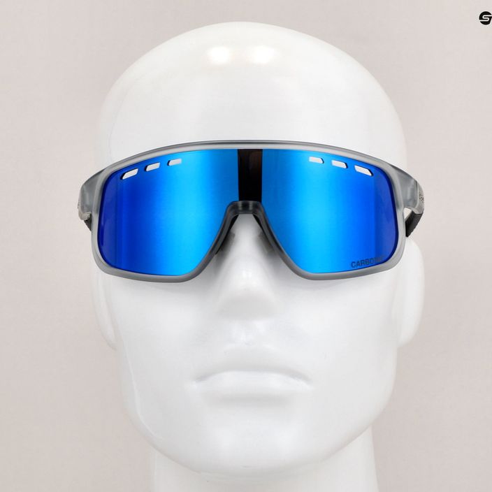 CASCO SX-25 Carbonic smoke clear/blue mirror sunglasses 7