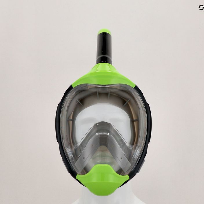 Full face mask for snorkelling AQUASTIC KAI green 10