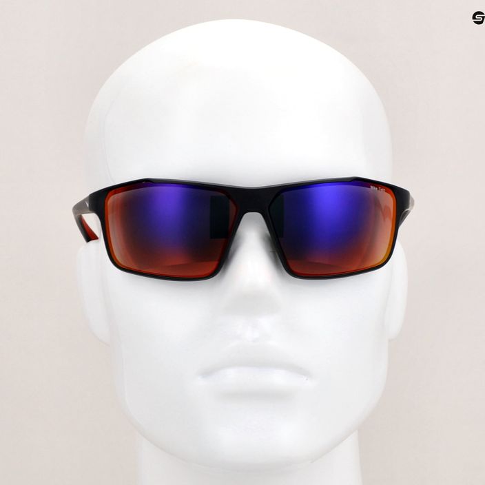 Men's Nike Windstorm matte black/pure pltnm/field tint sunglasses 4