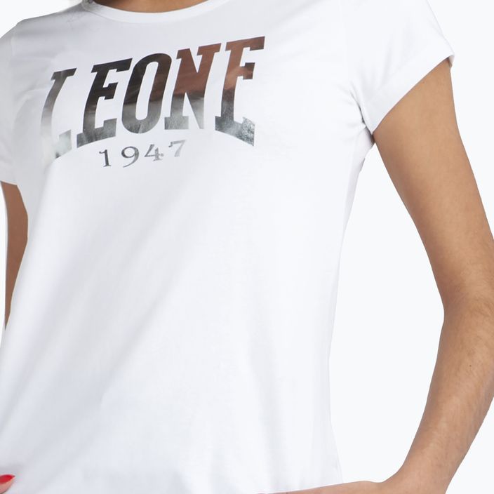 Women's T-shirt LEONE 1947 Big Logo Basic whisper white 5