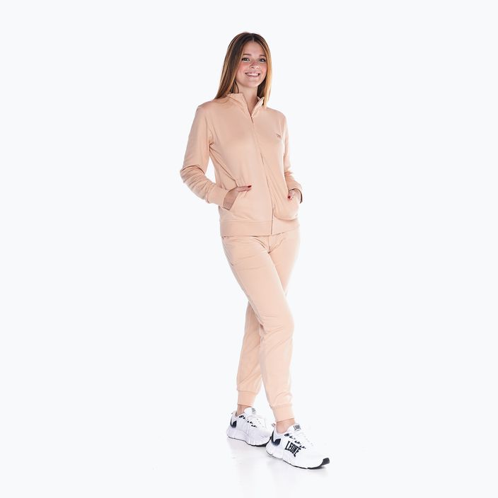 LEONE women's tracksuit 1947 Comfort Zone toasted almond 4
