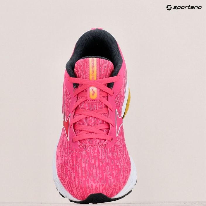 Women's running shoes Mizuno Wave Prodigy 5 vivid pink/snow white/spring 9