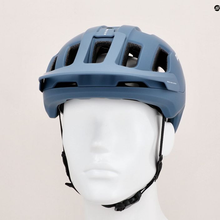 POC Axion calcite blue matt bike helmet 8
