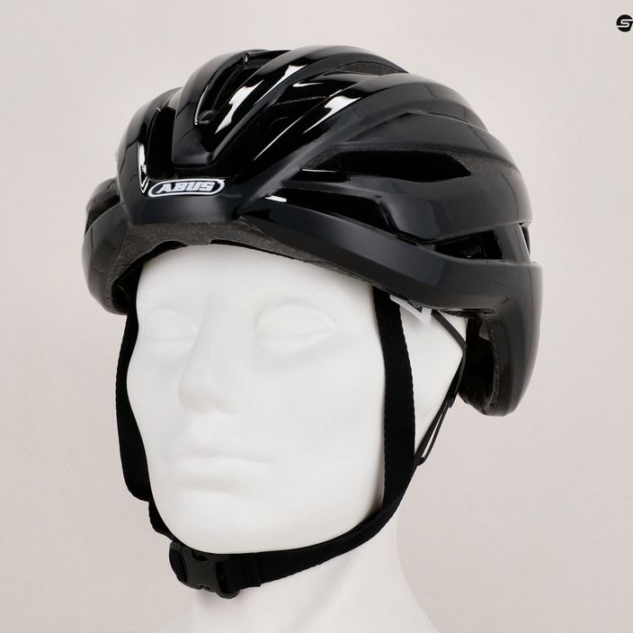 ABUS StormChaser shiny black bicycle helmet 9