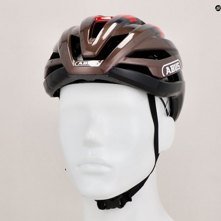 ABUS StormChaser metallic copper bicycle helmet 9