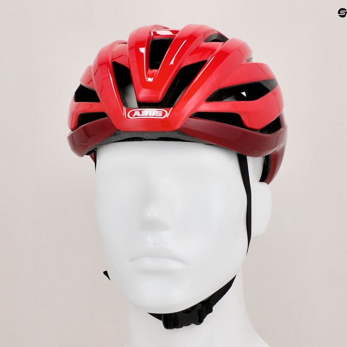 ABUS StormChaser blaze red bicycle helmet 9