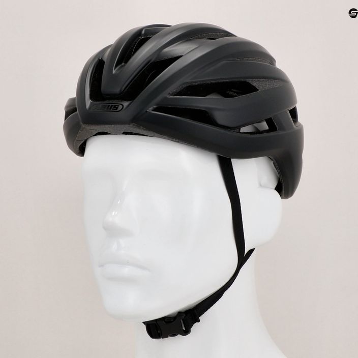 ABUS StormChaser velvet black bicycle helmet 9