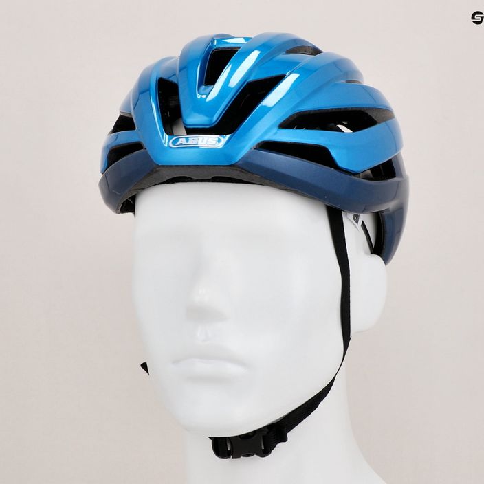ABUS StormChaser steel blue bicycle helmet 9