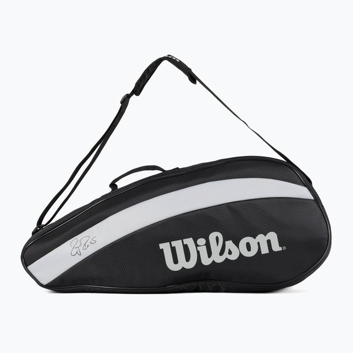 Wilson RF Team 3 Pack tennis bag black and white WR8005801 2