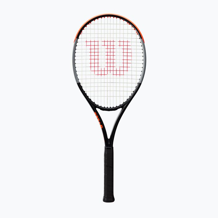 Wilson Burn 100 V4.0 tennis racket black and orange WR044710U 7