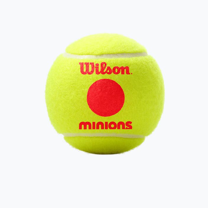 Wilson Minions Stage 3 children's tennis balls 3 pcs yellow WR8202701 3