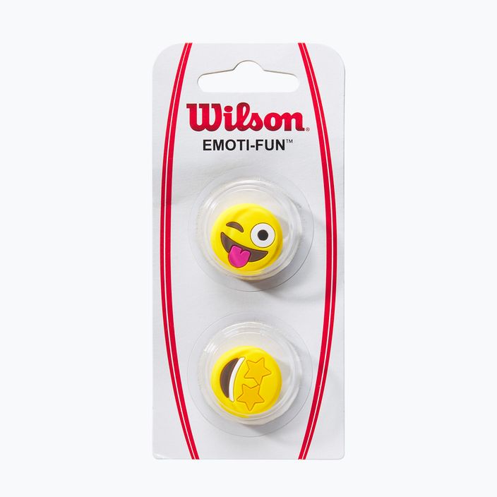 Wilson Emoti-Fun vibration dampers 2 pcs yellow WR8405201001 3