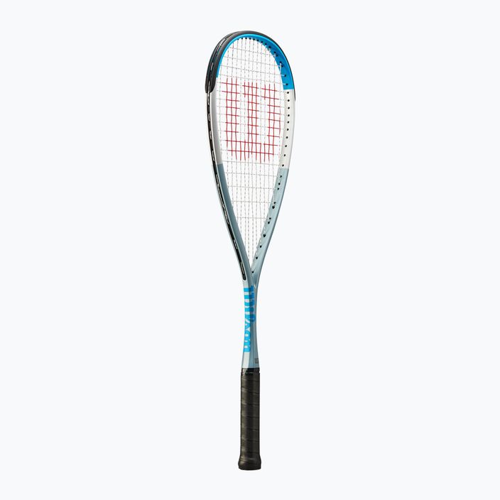 Wilson Ultra L blue/silver squash racket 2