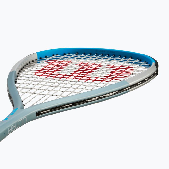 Wilson Ultra L blue/silver squash racket 5