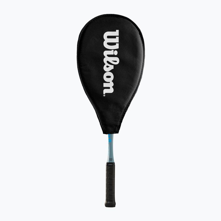 Wilson Ultra L blue/silver squash racket 7