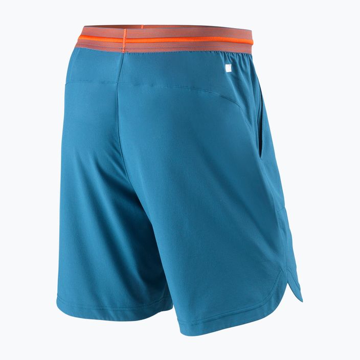 Men's tennis shorts Wilson Bela Power 8 Short II blue WRA806901 2
