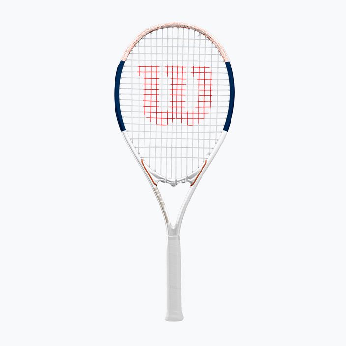 Wilson Roland Garros Elite tennis racket white and blue WR086110U 7
