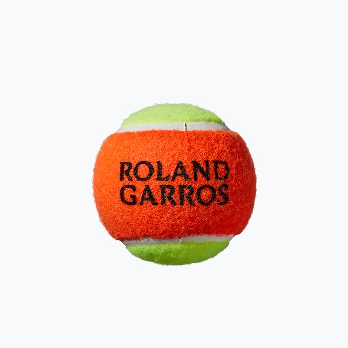 Wilson Roland Garros Elite 25 children's tennis set orange and white WR086810F 14