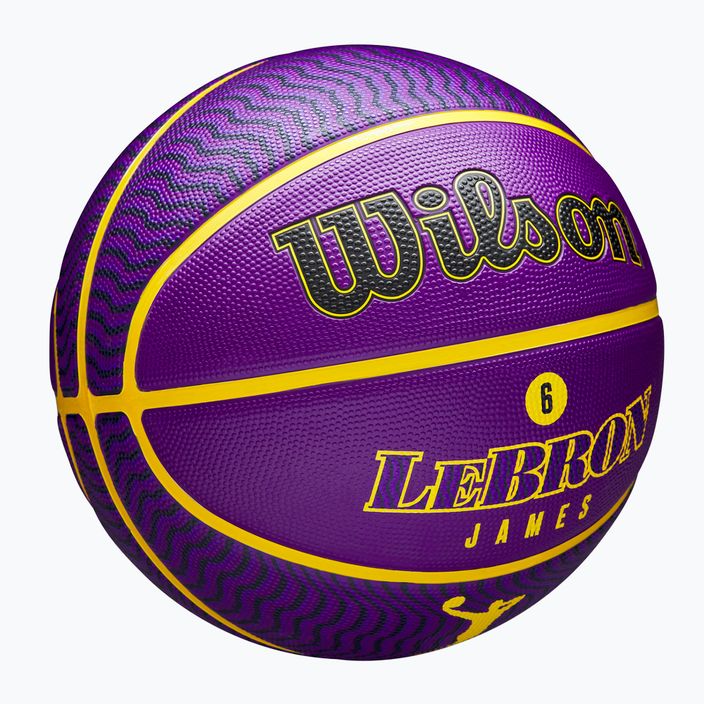 Wilson NBA Player Icon Outdoor Lebron basketball WZ4005901XB7 size 7 2