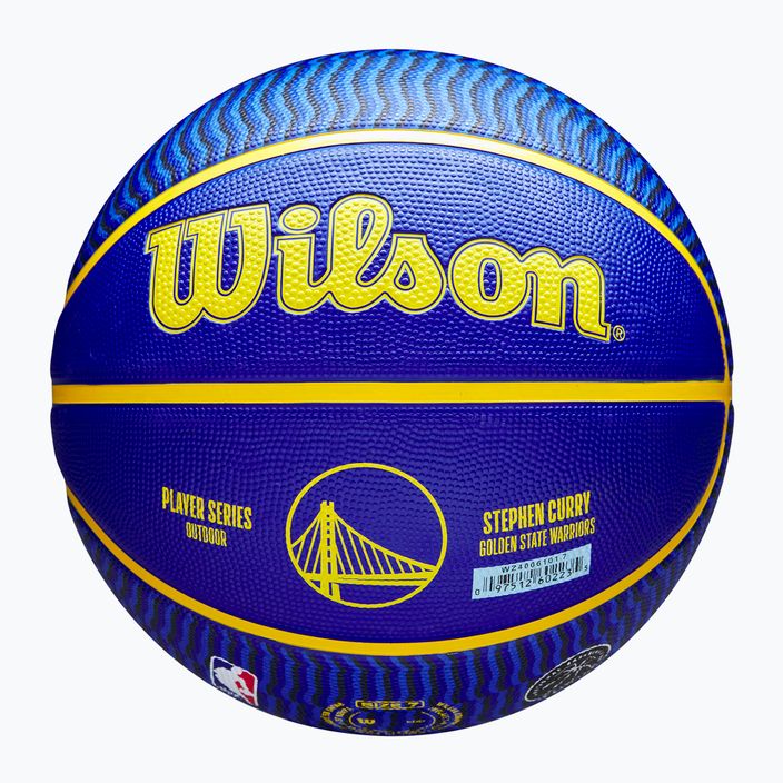 Wilson NBA Player Icon Outdoor Curry basketball WZ4006101XB7 size 7 6