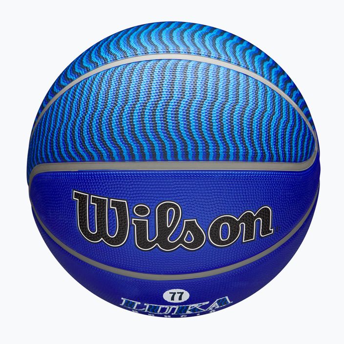 Wilson NBA Player Icon Outdoor Luka basketball WZ4006401XB7 size 7 5