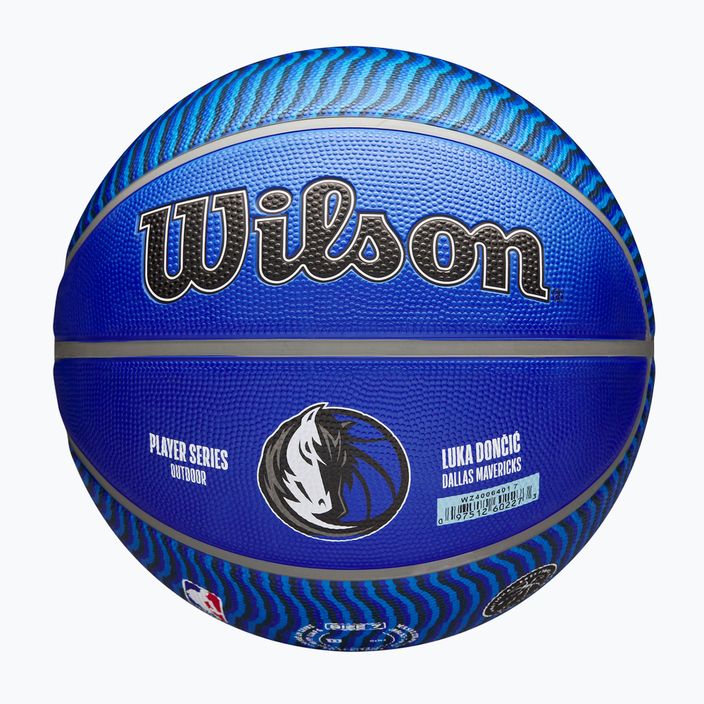 Wilson NBA Player Icon Outdoor Luka basketball WZ4006401XB7 size 7 6