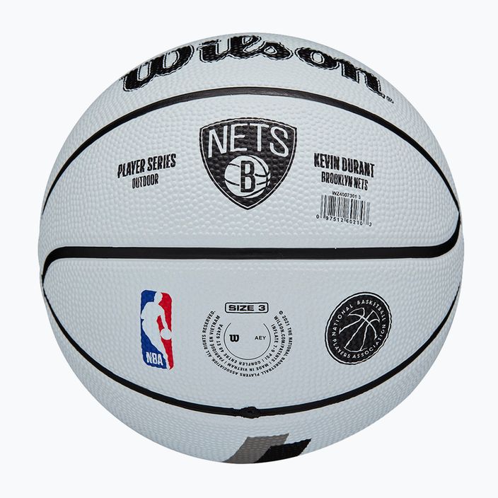 Wilson NBA Player Icon Mini Durant basketball WZ4007301XB3 size 3 6