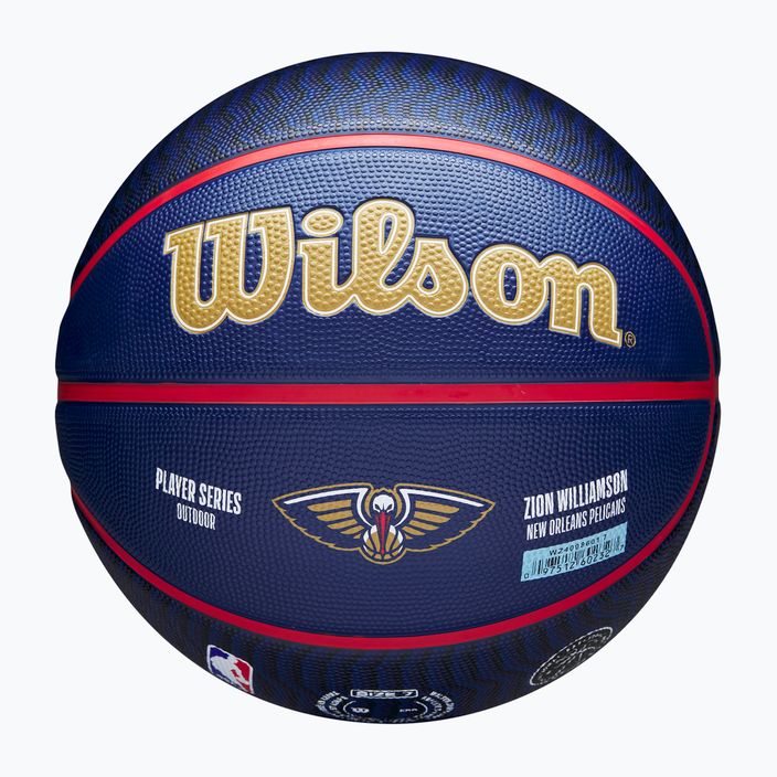 Wilson NBA Player Icon Outdoor Zion basketball WZ4008601XB7 size 7 6