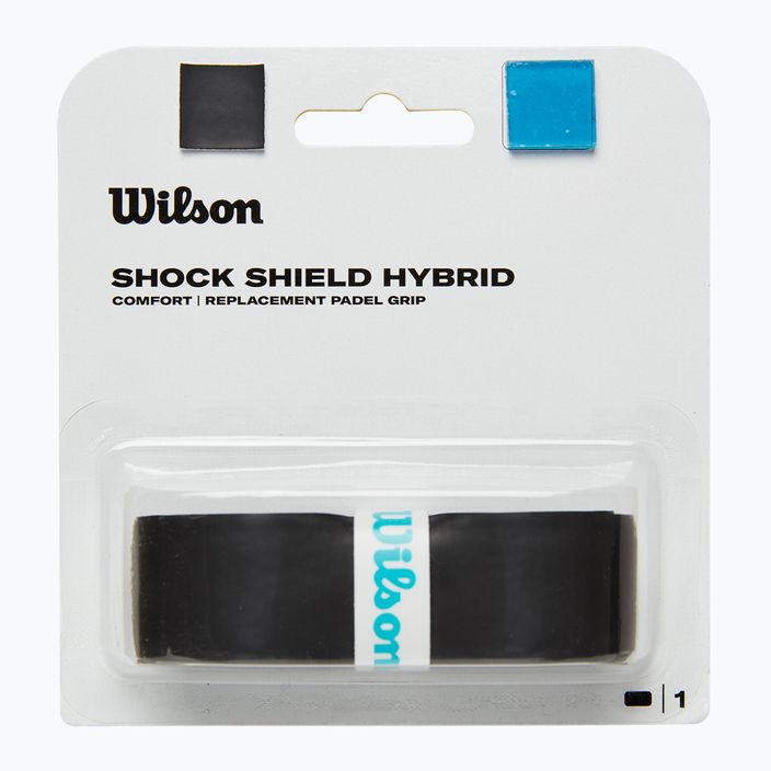 Wilson Shock Shield Hyb Padel racquet wrap black 2