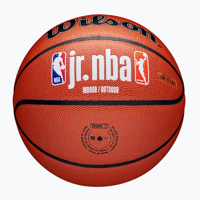 Wilson NBA JR Fam Logo basketball Indoor outdoor brown size 7 5