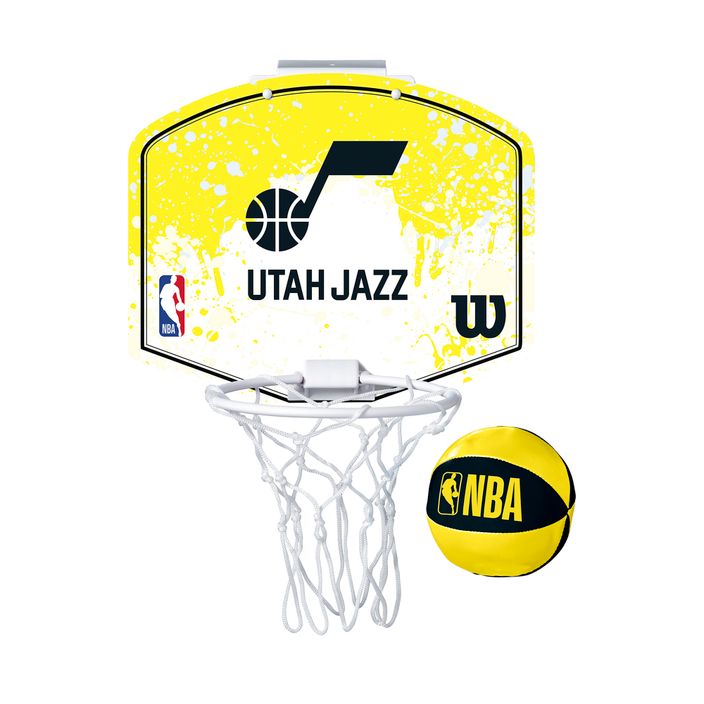 Wilson NBA Team Mini Hoop Utah Jazz Basketball Set 2