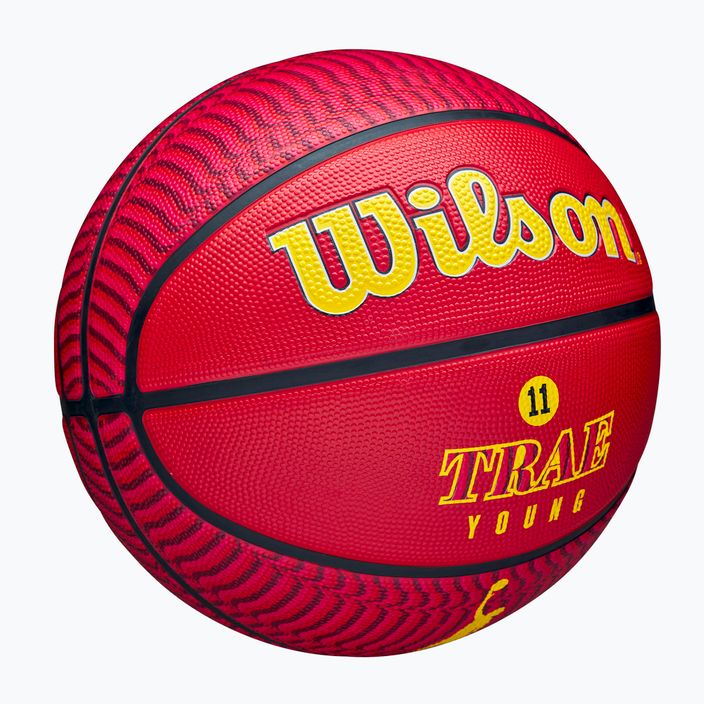 Wilson NBA Player Icon Outdoor Trae basketball WZ4013201XB7 size 7 2