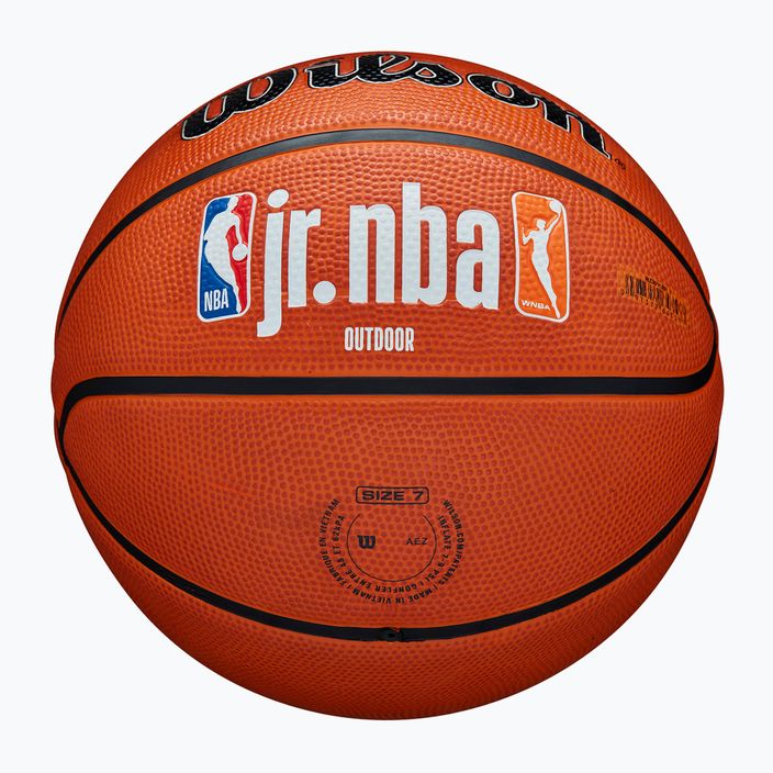 Wilson NBA JR Fam Logo Authentic Outdoor brown basketball size 6 5