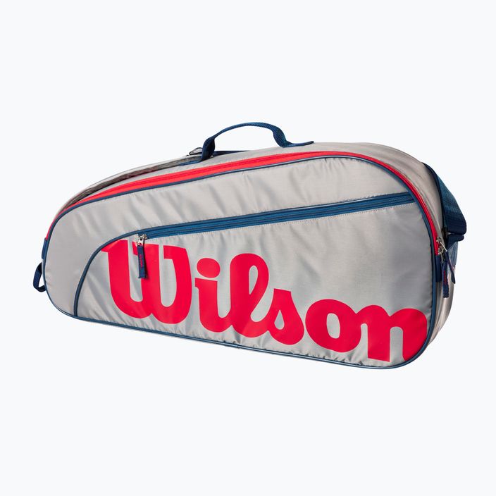 Wilson Junior 3 Pack children's tennis bag grey WR8023901001 2