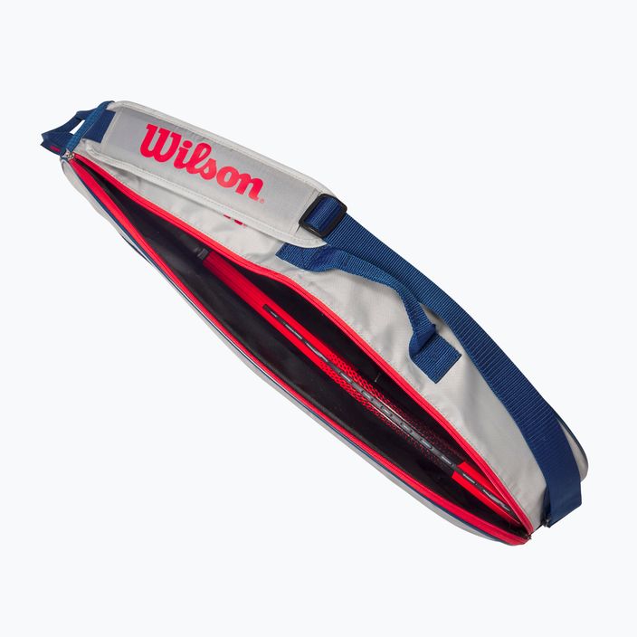 Wilson Junior 3 Pack children's tennis bag grey WR8023901001 3