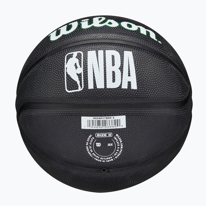 Wilson NBA Team Tribute Mini Boston Celtics basketball WZ4017605XB3 size 3 6