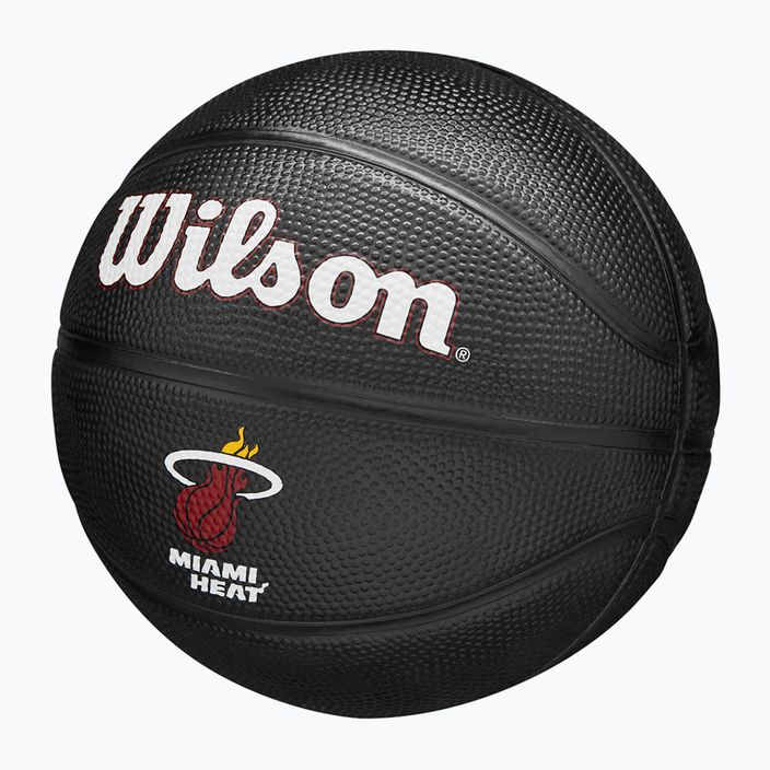 Wilson NBA Tribute Mini Miami Heat basketball WZ4017607XB3 size 3 3