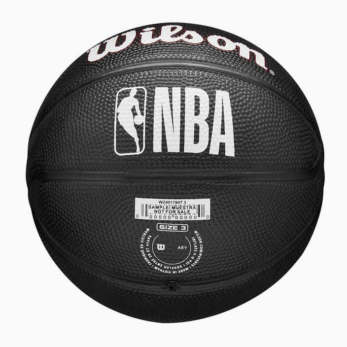 Wilson NBA Tribute Mini Miami Heat basketball WZ4017607XB3 size 3 7