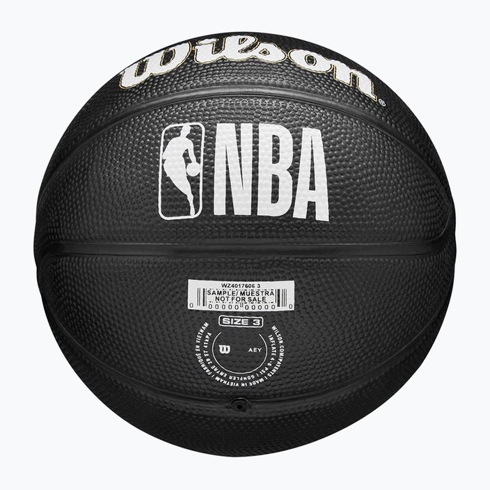 Wilson NBA Team Tribute Mini Milwaukee Bucks basketball WZ4017606XB3 size 3 7
